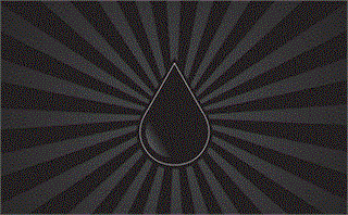 Black water drop