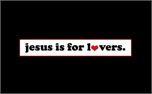 jesus is for lovers (418)
