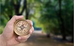 Hand Holding Success Compass (10996)