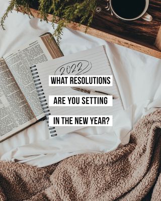 New Year Resolutions