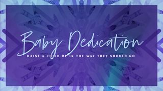 Baby Dedication Slide