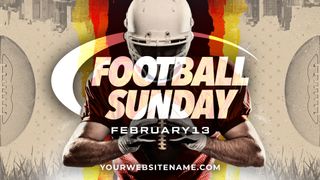 Football Sunday Slide