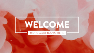 Valentine's Abstract Welcome