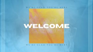 Abstract Ink Welcome Slide