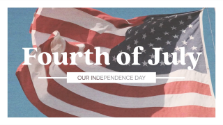 Independence Flag 4th of July