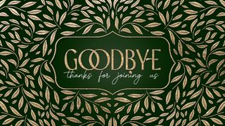 Novel : Goodbye