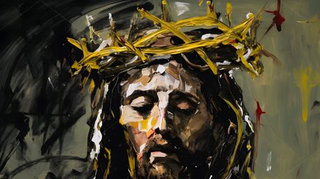 Jesus abstract  (114057)