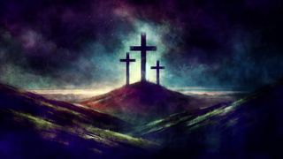 Painted Crosses Easter Loop