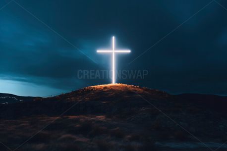 Cross of Light on Hill (125970)