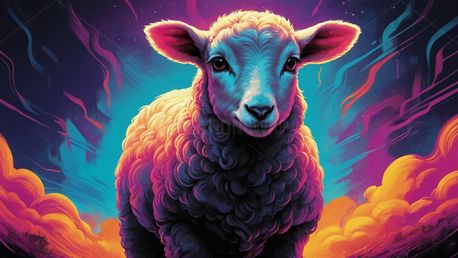 Neon Lamb (128054)