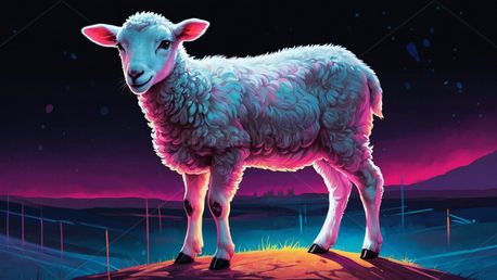 Neon Lamb (128056)
