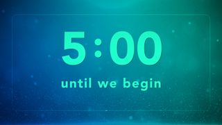 Aqua Blue Countdown