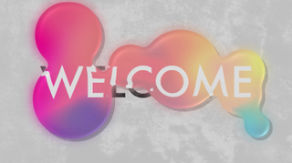 Color Glass Welcome