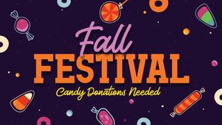 Fall Festival Candy Donations 