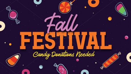 Fall Festival Candy Donations  (150902)