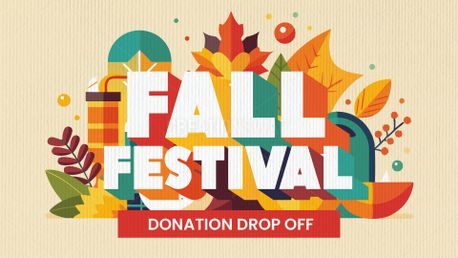 Fall Festival Donation Drop Of (150911)