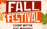 Need Fall Festival Volunteers  (150939)