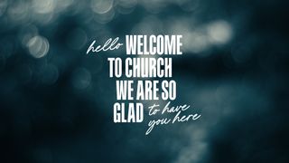 Living Water : Welcome