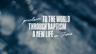 Living Water : Baptism
