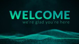 Particle Wave Welcome
