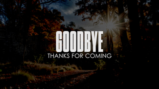 RGBD Goodbye