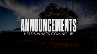 RGBD Announcements