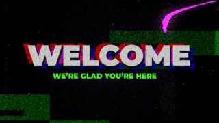 Grunge Glitch Welcdome Motion
