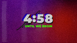 Grunge Glitch Countdown