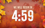 Warm Autumn Colors Countdown (151703)