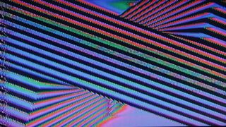 Crazy holographic pattern