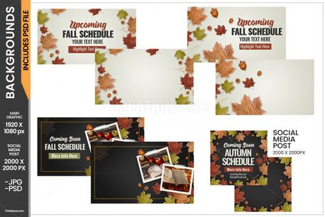 Fall Schedule Set (152029)