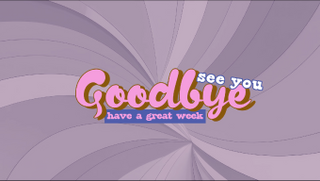 GOODBYE
