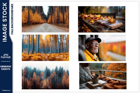 Fall Background Mix (152300)
