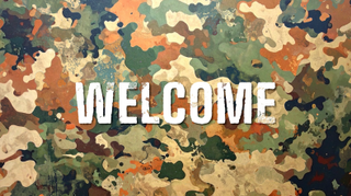 Camo Welcome