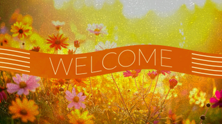 Grunge Autumn Welcome