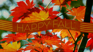 Grunge Autumn Happy Fall