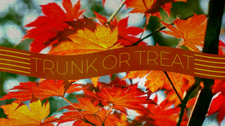 Grunge Autumn Trunk or Treat