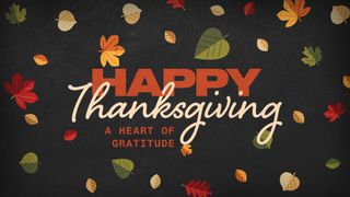 A Heart Of Gratitude