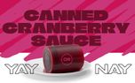 Canned Cranberry Sauce: Y/N (152880)