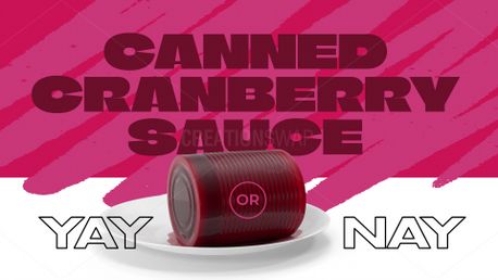 Canned Cranberry Sauce: Y/N (152880)