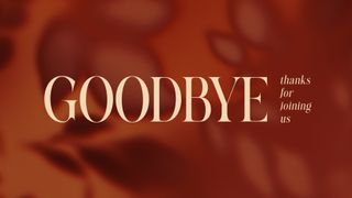 Velvet Fall : Goodbye