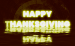 Reflected Happy Thanksgiving (153107)