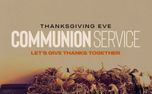 Thanksgiving Communion Service (153274)