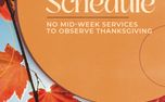 No Mid-Week Services (153303)
