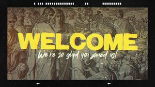 Encountering Jesus Welcome