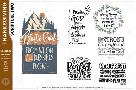 Thanksgiving Vector Set (153341)