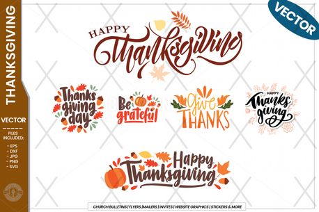 Thanksgiving Typography (153346)
