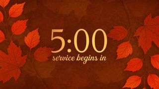 Autumn Gatherings Countdown