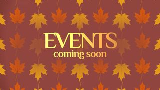 Patterned Leaves Events