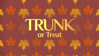 Patterned Leaves Trunk